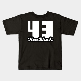 ken block 43 Kids T-Shirt